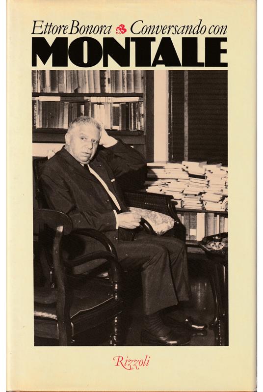 Conversando con Montale - Ettore Bonora - copertina