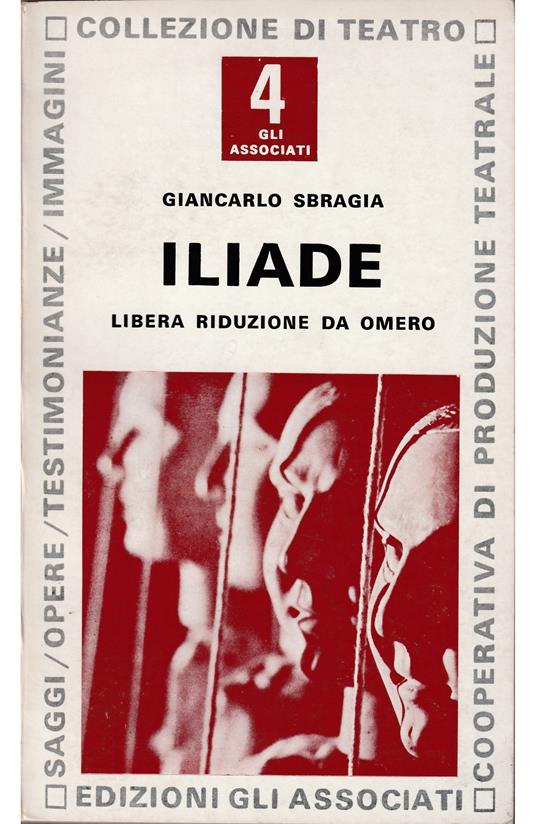 Iliade Libera riduzione da Omero - Giancarlo Sorgia - copertina