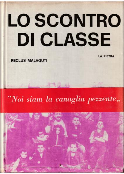 Lo scontro di classe - copertina