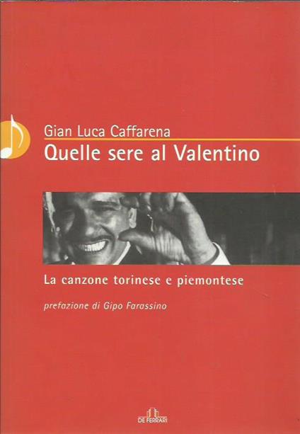 Quelle sere al Valentino. La canzone torinese e piemontese - copertina