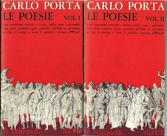 Poesie (vol.1+vol.2) - Carlo Porta - copertina