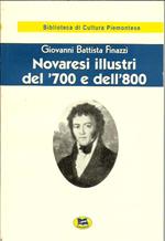 Novaresi illustri del '700 e dell'800