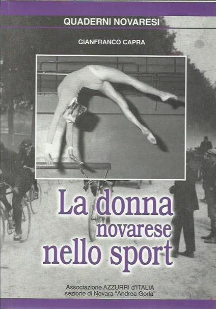 donna novarese nello sport - Gianfranco Capra - copertina