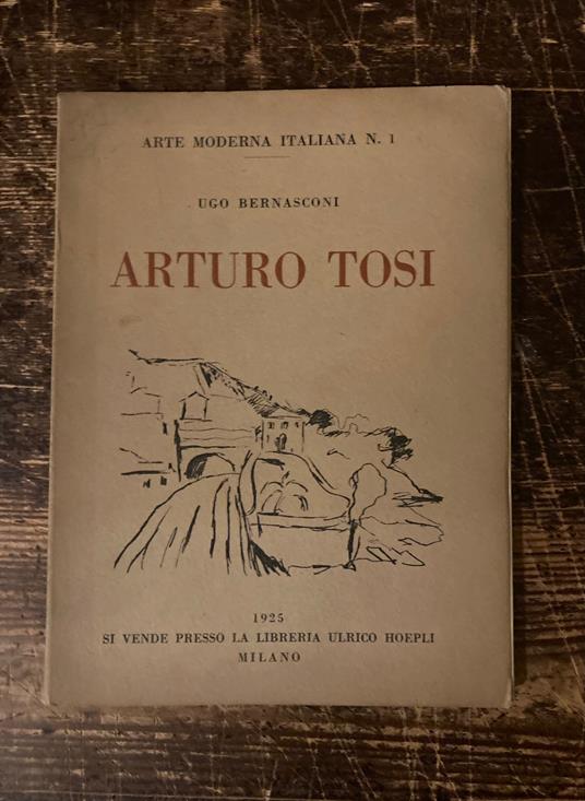 Arturo Tosi 33 tavole - Ugo Bernasconi - copertina