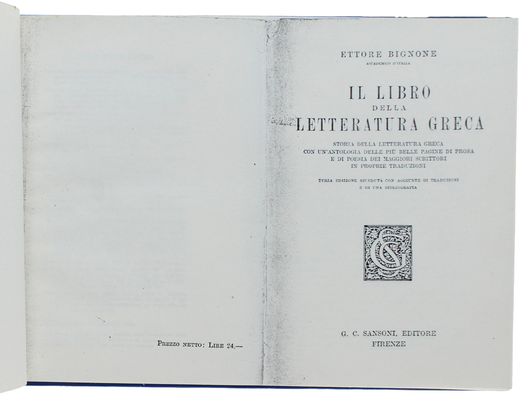 Bergoglio Libri d'Epoca Snc
