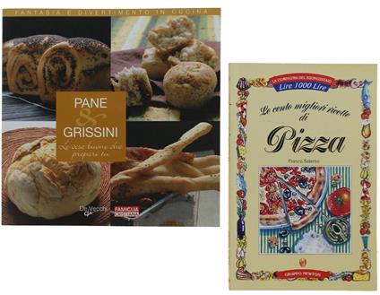 Pizza Pane Grissini Ricette: Offerta Di 2 Volumi - copertina