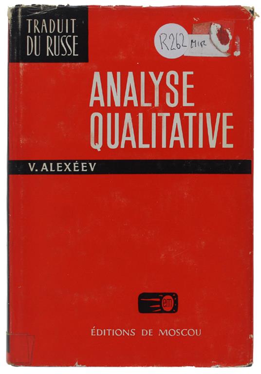 Analyse Qualitative - copertina