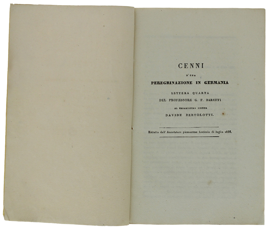Bergoglio Libri d'Epoca Snc