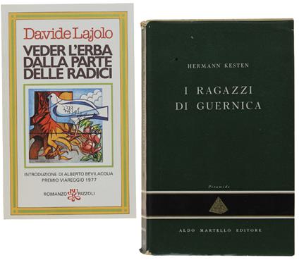 Veder L'Erba Dalla Parte Delle Radici + I Ragazzi Di Guernica [2 Libri, Ottimi] - copertina