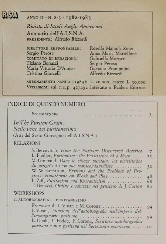 In The Puritain Grain