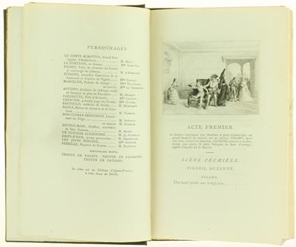 Le Mariage De Figaro. Cinq Eaux-Fortes De Valton Gravées Par Abot - copertina