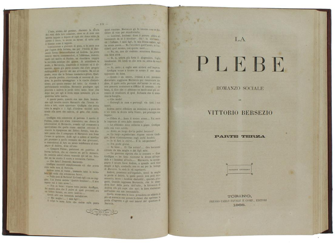 Plebe. Romanzo Sociale [Edizione Originale]