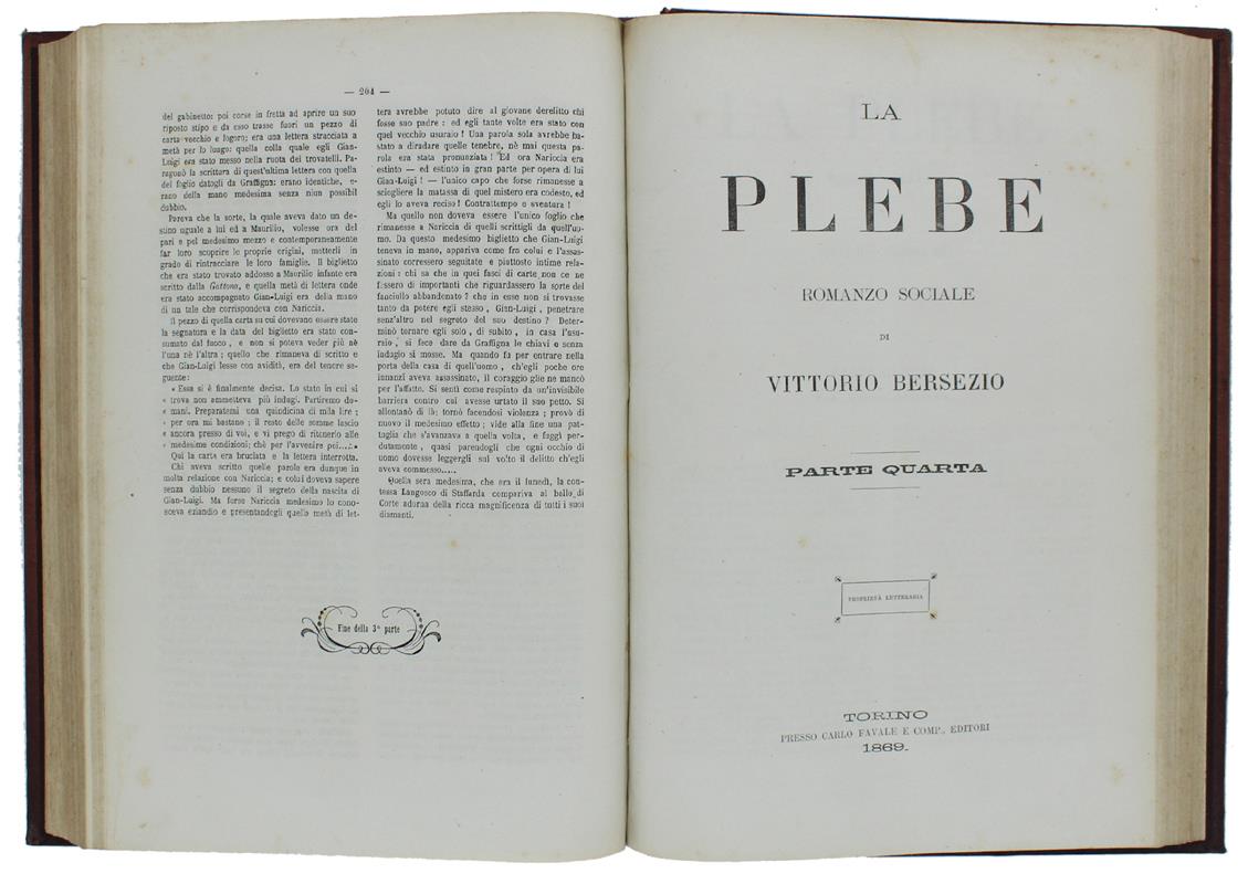 Plebe. Romanzo Sociale [Edizione Originale]