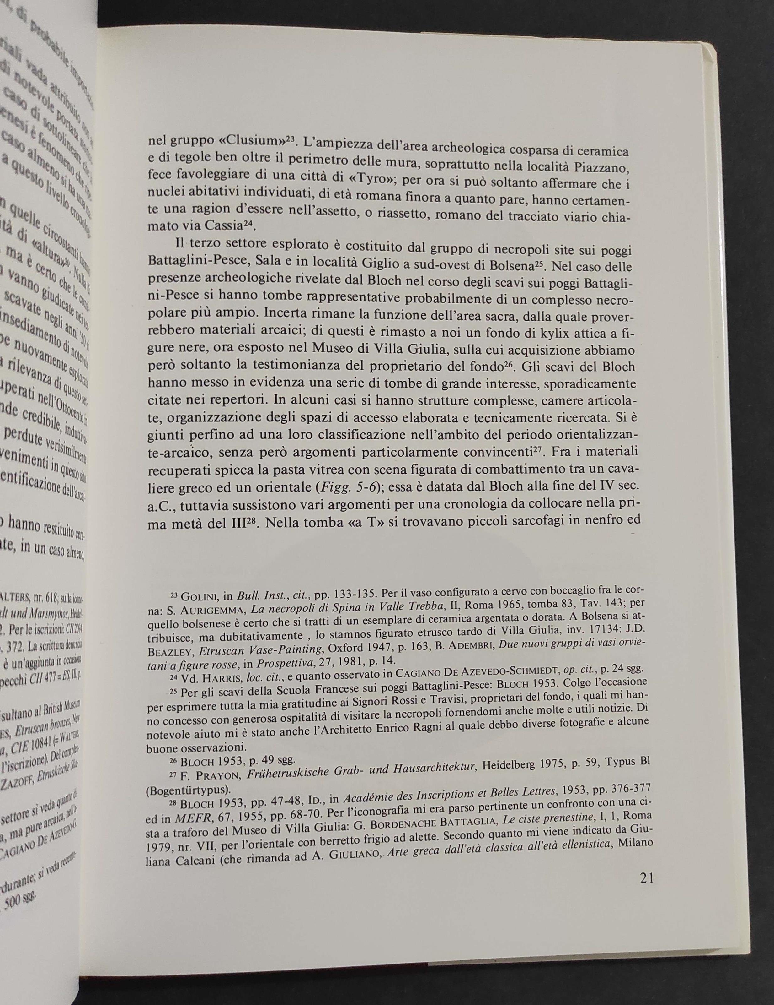 Epigrafia di Bolsena Etrusca