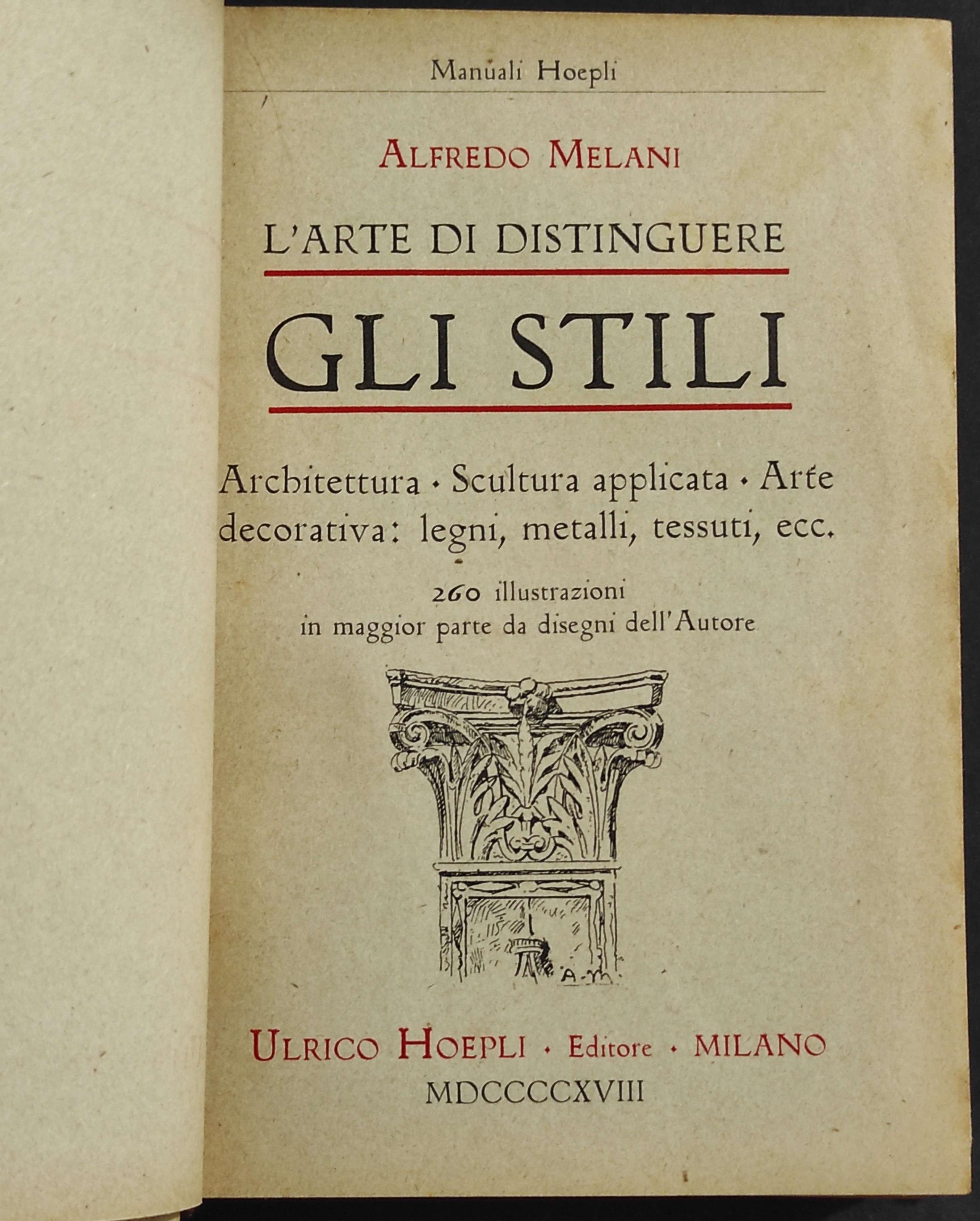 L' Arte di Distinguere Gli Stili