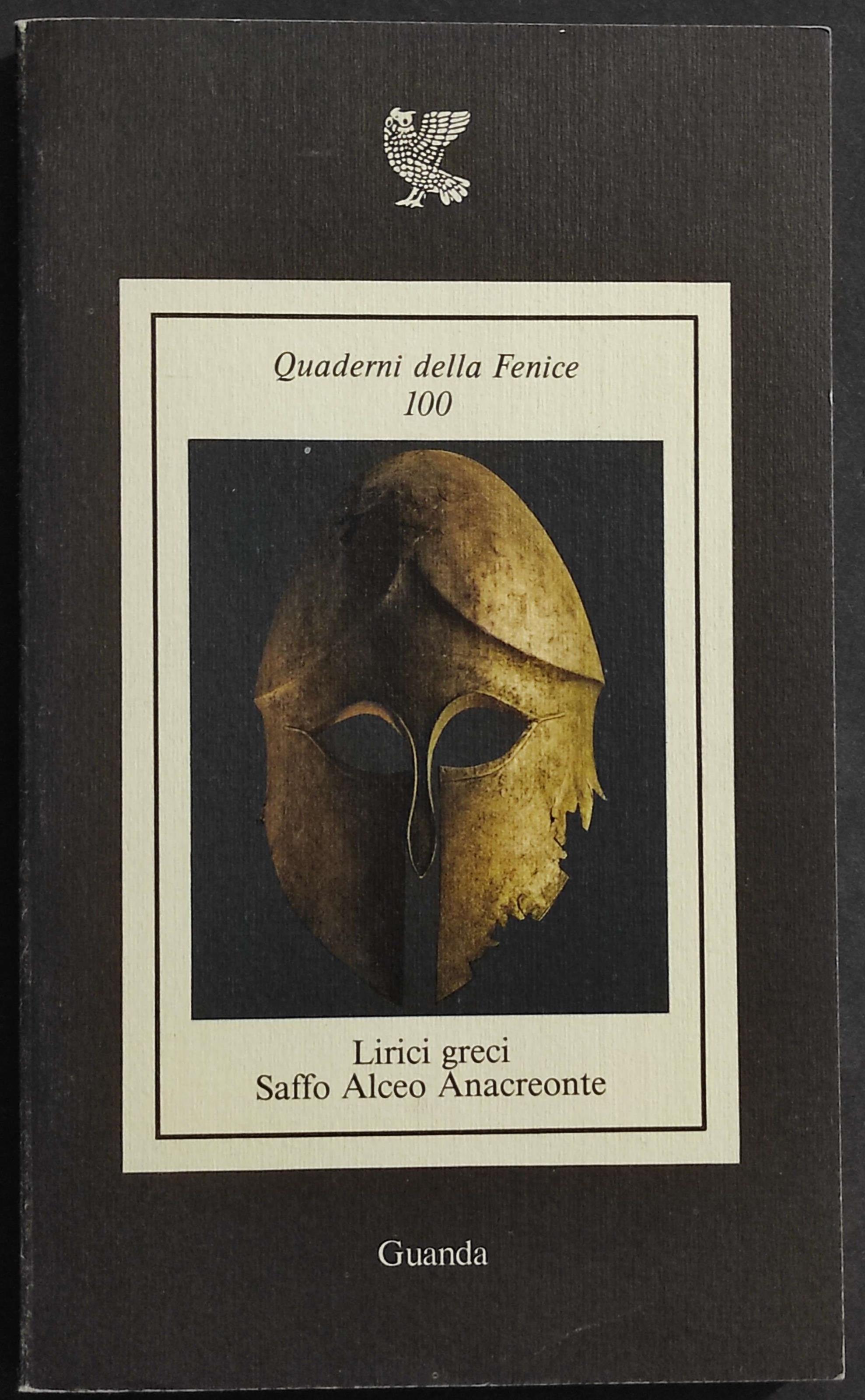 Lirici Greci Saffo Alceo Anacreonte