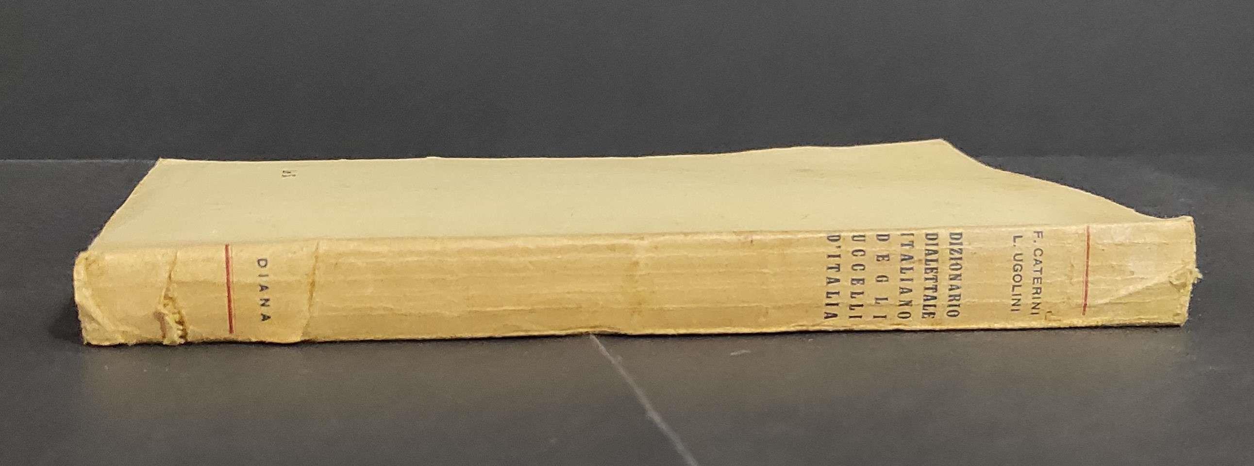 Dizionario Dialettale Italiano degli Uccelli d'Italia