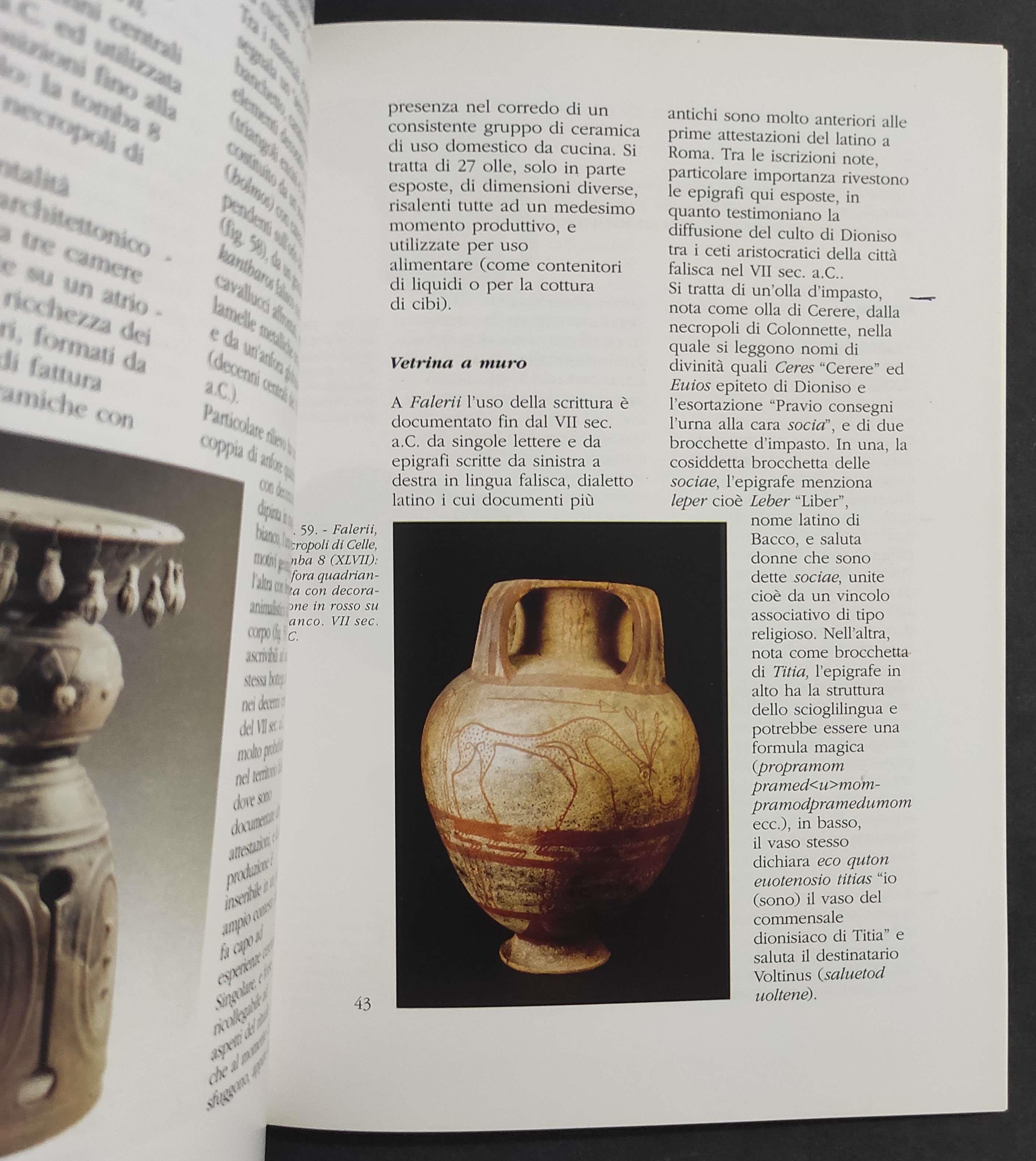 Le Antichità dei Falisci al Museo di Villa Giulia