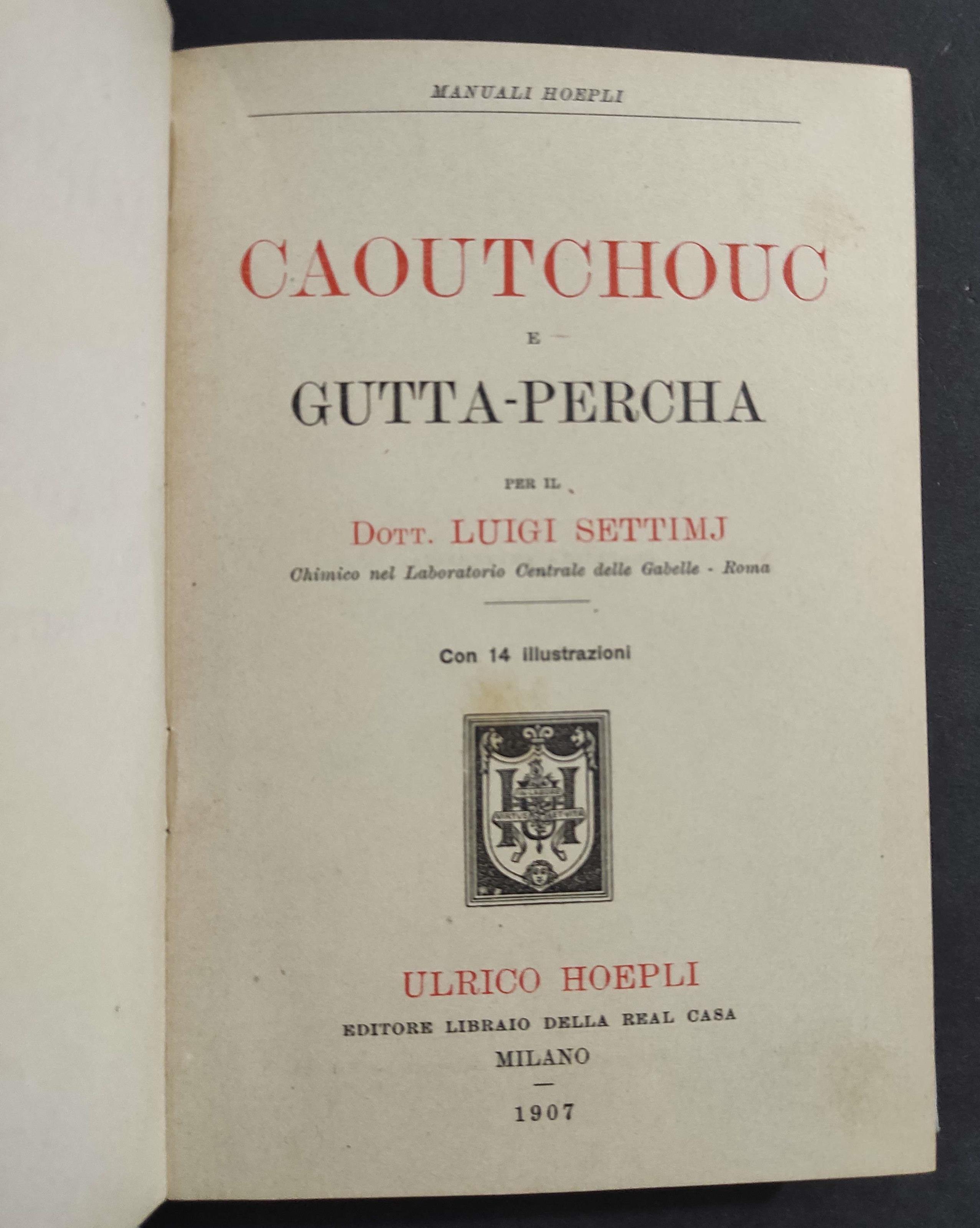 Caoutchouc e Gutta-Percha