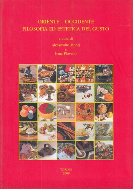 Oriente - Occidente. Filosofia ed estetica del gusto - copertina