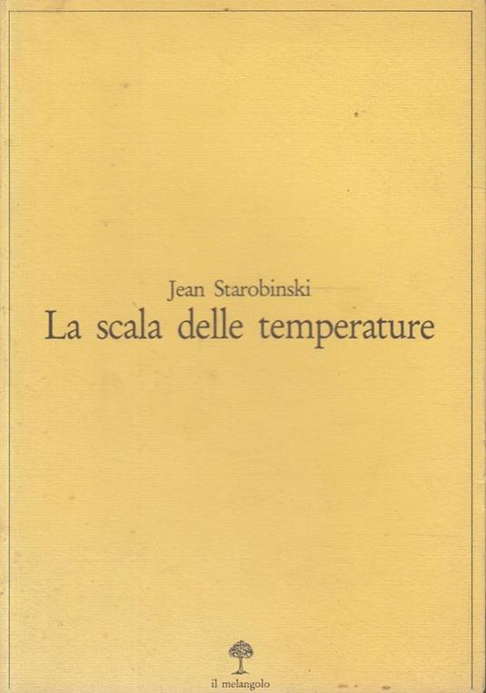 scala delle temperature. Saggio su Madame Bovary - Jean Starobinski - copertina
