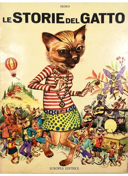 Le storie del gatto - Fedro - copertina