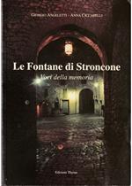 Le Fontane di Stroncone Voci della memoria