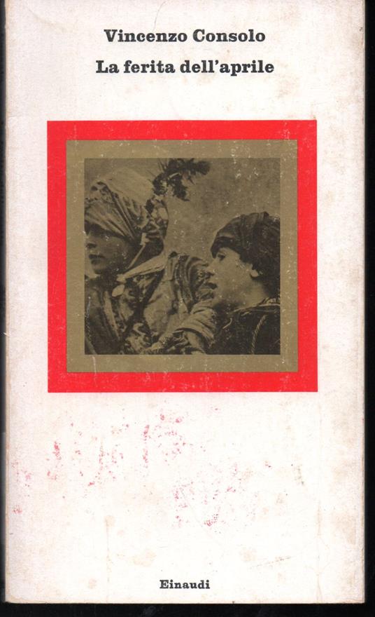 ferita dell'aprile - Vincenzo Consolo - copertina