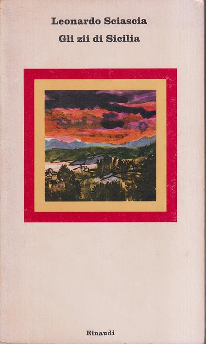 Gli zii di Sicilia - Leonardo Sciascia - copertina