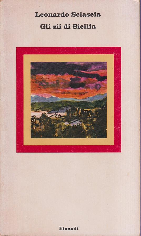 Gli zii di Sicilia - Leonardo Sciascia - copertina