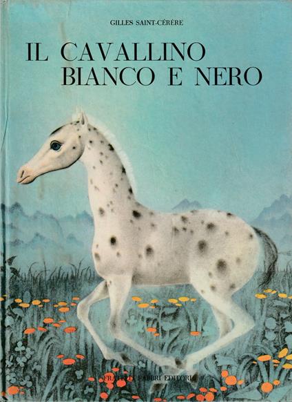 Il cavallino bianco e nero - copertina