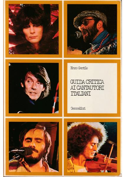 Guida critica ai cantautori italiani - Enzo Gentile - copertina