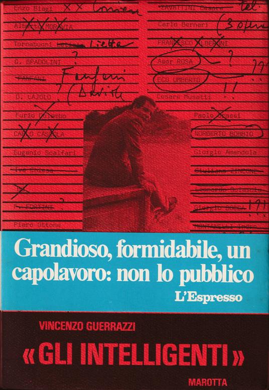 «Gli intelligenti» - Vincenzo Guerrazzi - copertina