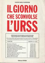 Il giorno che sconvolse l'URSS
