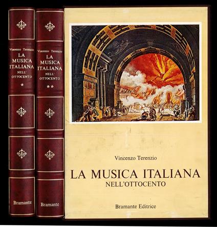 musica italiana nell'Ottocento - Vincenzo Terenzio - copertina