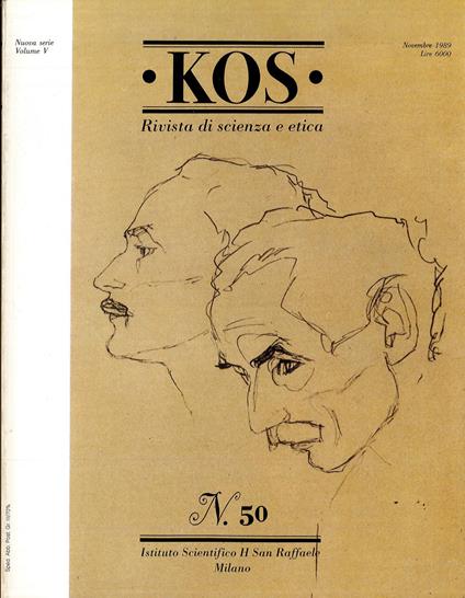 Kos Rivista di scienza e etica 50 1989 - copertina