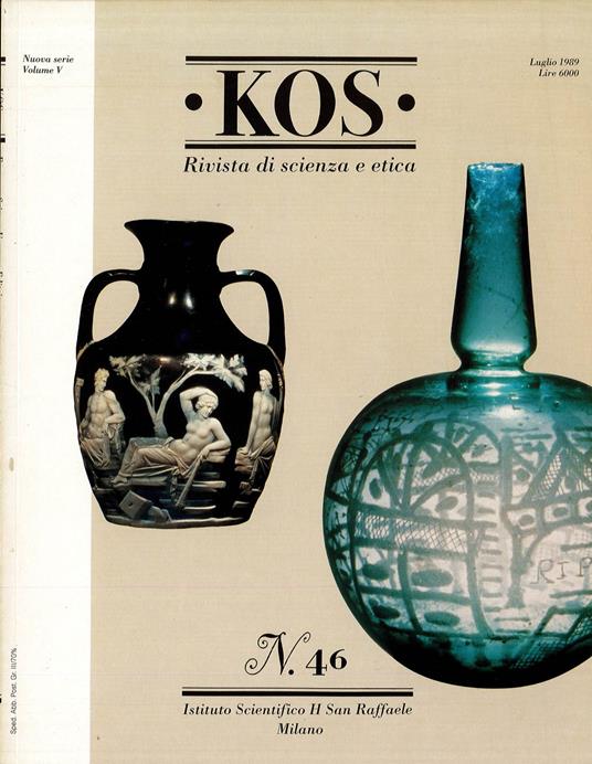 Kos Rivista di scienza e etica 46 1989 - copertina