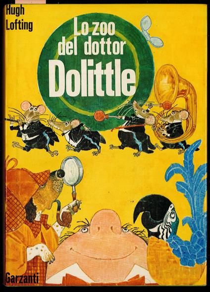 Lo zoo del dottor Dolittle - Hugh Lofting - copertina