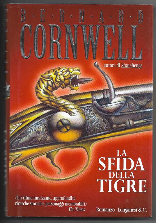 sfida della tigre - Bernard Cornwell - copertina