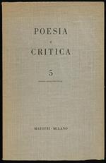 Poesia e Critica