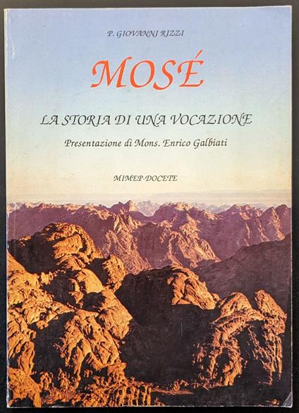 Mosé. La storia di una vocazione - Giovanni Rizzi - copertina