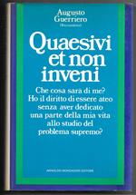 Quaesivi et non inveni