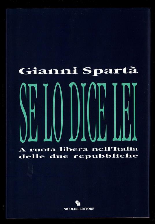Se lo dice lei - Gianni Spartà - copertina