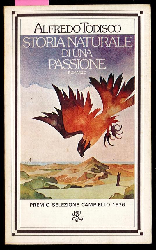 Storia naturale di una passione - Alfredo Todisco - copertina