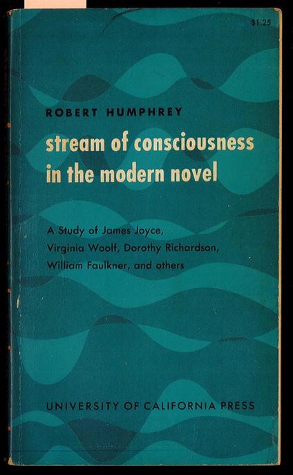 Stream of consciousness in the modern novel - copertina