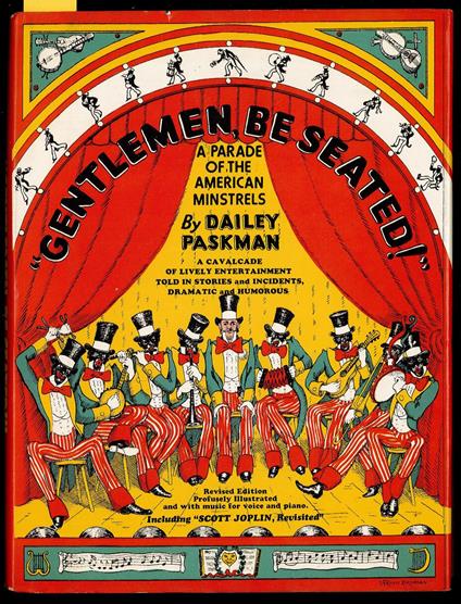 Gentlemen, be seated! A parade of the American minstrels - copertina