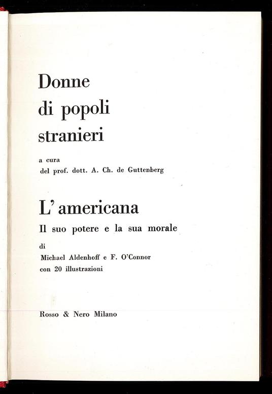 L' americana - copertina