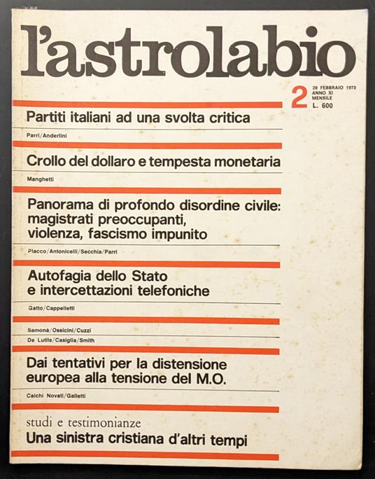L' astrolabio 2 - copertina