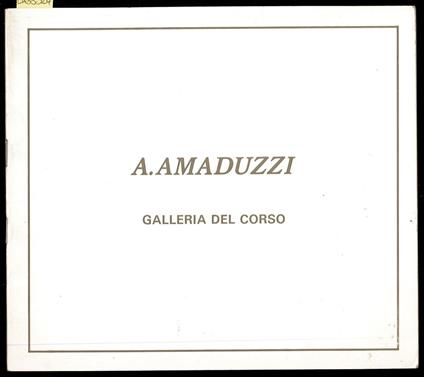 . Amaduzzi - copertina