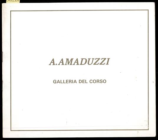 . Amaduzzi - copertina